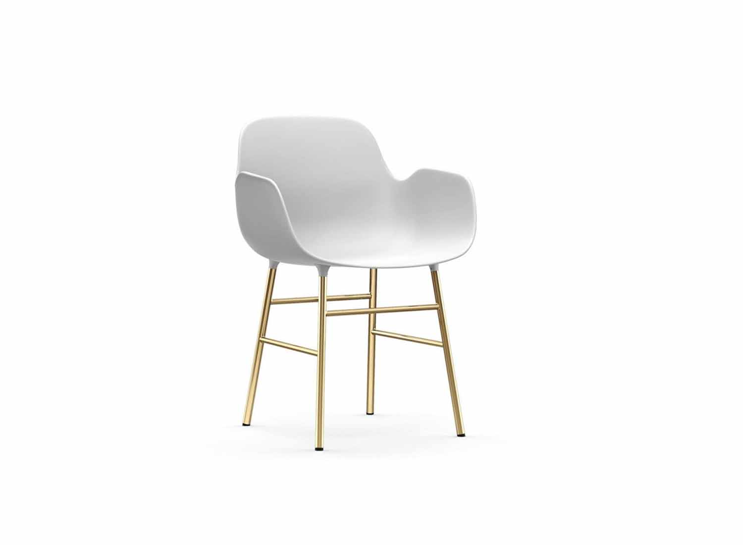 Normann Copenhagen Form Armchair Steel Stuhl